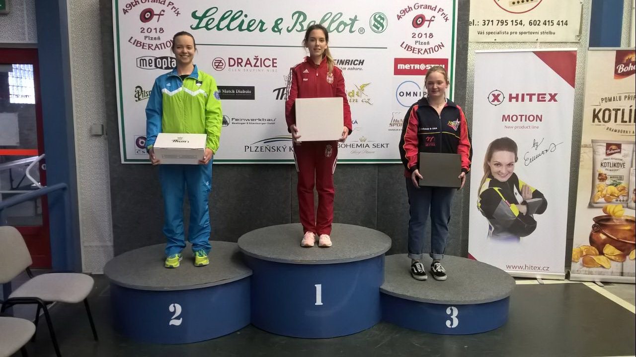 Sanja Vukašinović osvojila zlato u trostavu u Plzenju 1