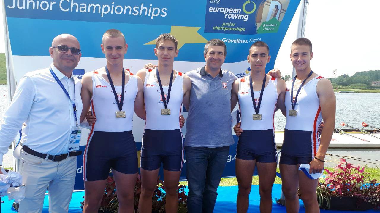 Bronza za srpski četverac u veslanju 1