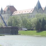 Uklanjanje splava sa gradskog jezera u Zrenjaninu 13