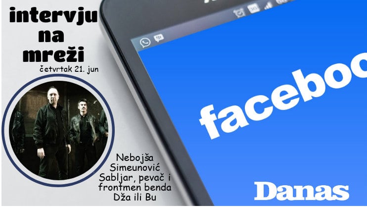 Frontmen grupe Dža ili Bu 21. juna odgovara na Fejsbuku 1 Frontmen grupe Dža ili Bu 21. juna odgovara na Fejsbuku 1