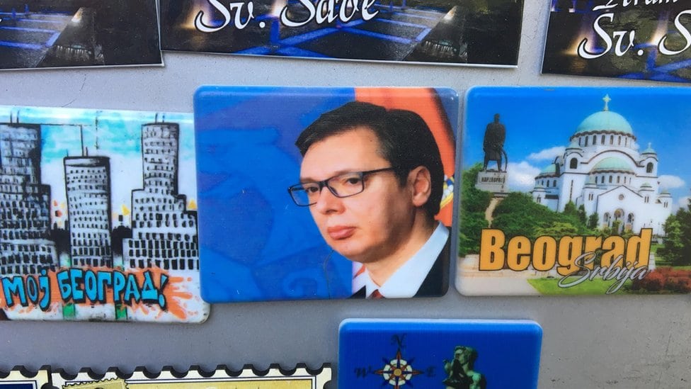 Magnet za frižider sa likom Aleksandra Vučića