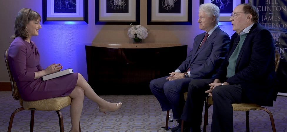 Rebeka Džons intervjuiše Klintona i Patersona