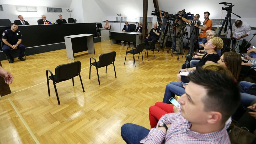 Zdravku Mamiću šest i po godina zatvora za finansijske malverzacije 2 Sudnica, Osijek, 6. jun 2018.