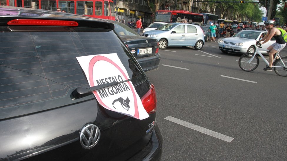Protest, Beograd, 8. jun 2018.