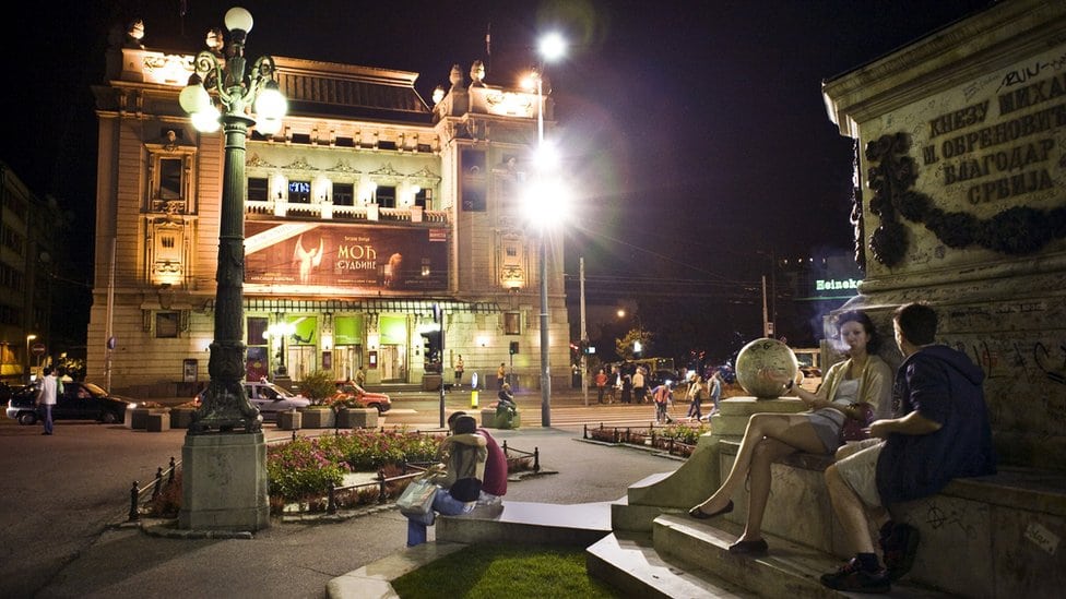 Centar Beograda - Trg Republike