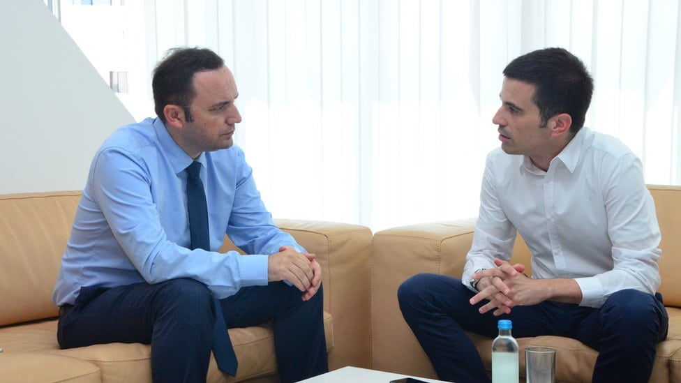 Osmani na intervjuu, Skoplje, 22. jun 2018.