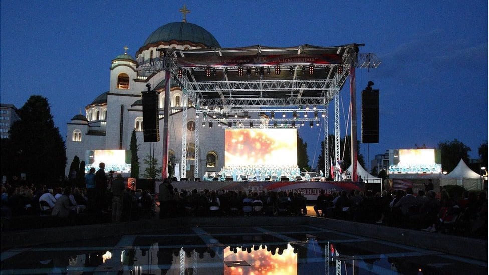 Beogradski vikend: Muzika pod vedrim nebom 6 Koncert kod Hrama, 23. jun 2018.