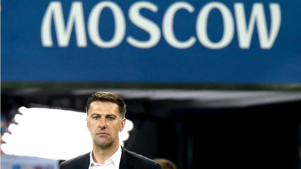 Krstajić na utakmici Srbija - Brazil, Moskva, 27. jun 2018.