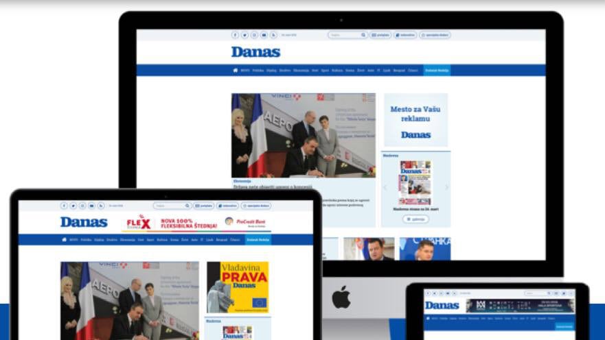 Šta se najviše čitalo na sajtu Danasa između dva rođendana? 1