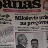 Milošević pristao na pregovore o Kosovu 13