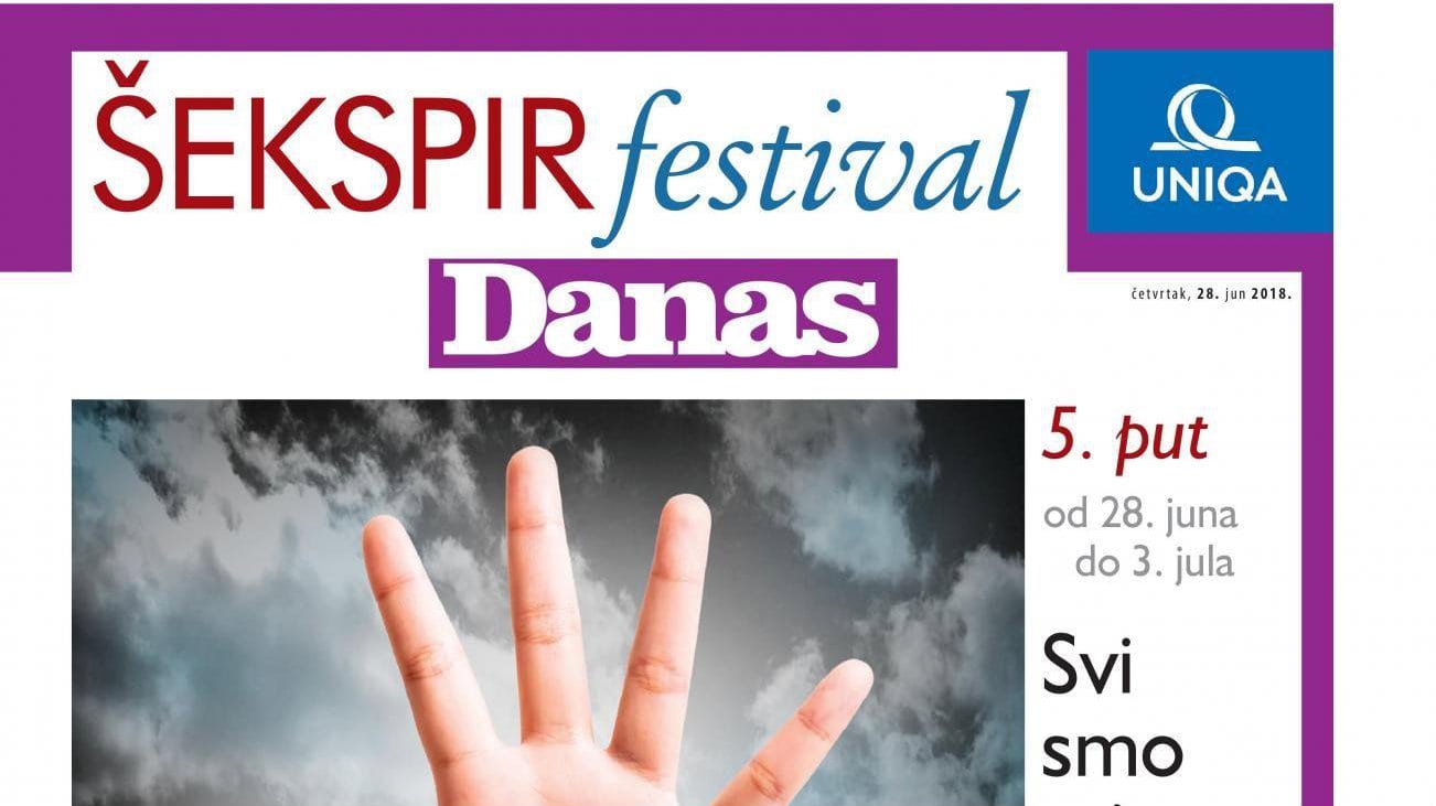 Šekspir festival od 28. juna do 03. jula 1 Šekspir festival od 28. juna do 03. jula 1