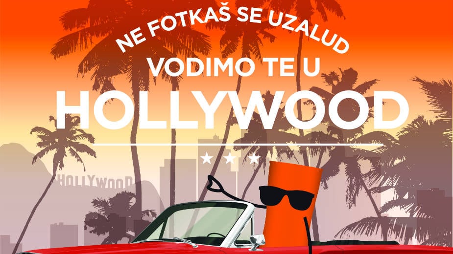 Cedevita pokreće nagradni konkurs za putovanje u Holivud 1