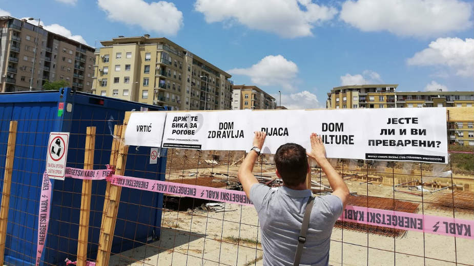 Spontani protesti u naselju Stepa Stepanović 1