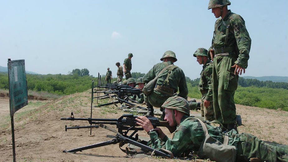 Vojne vežbe na Peskovima 1