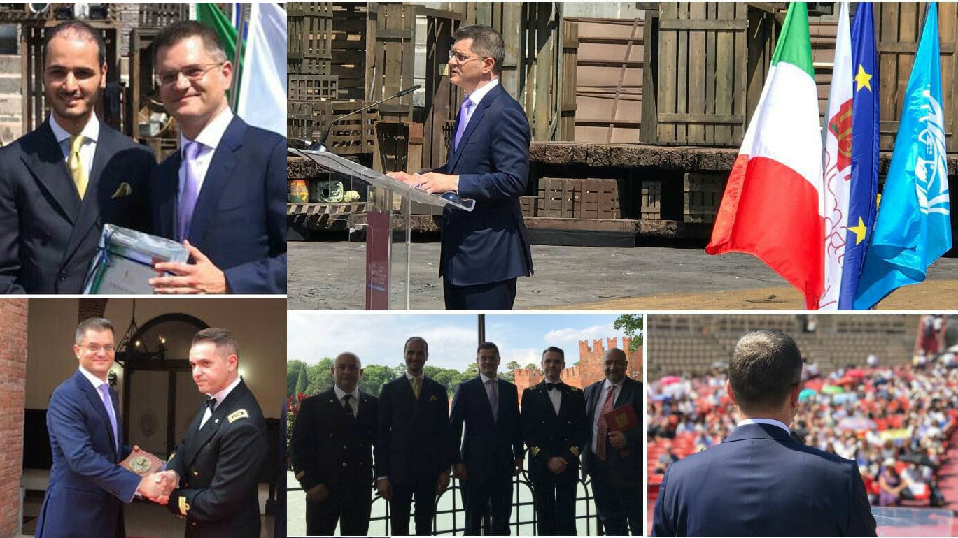 Vuk Jeremić počasni član Italijanske diplomatske akademije 1