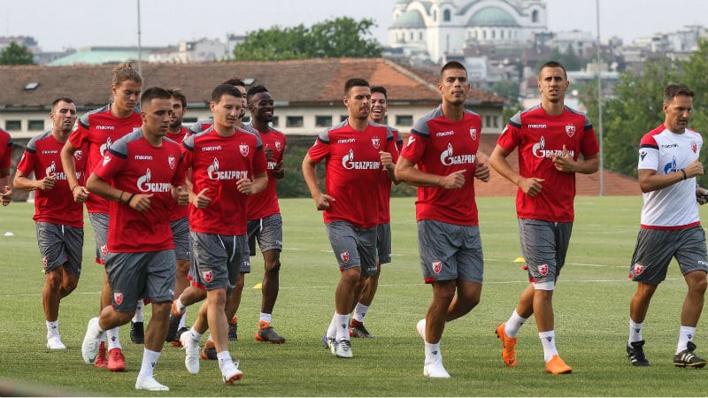 Fudbaleri Zvezde spremni za sutrašnji meč protiv Spartaksa 1