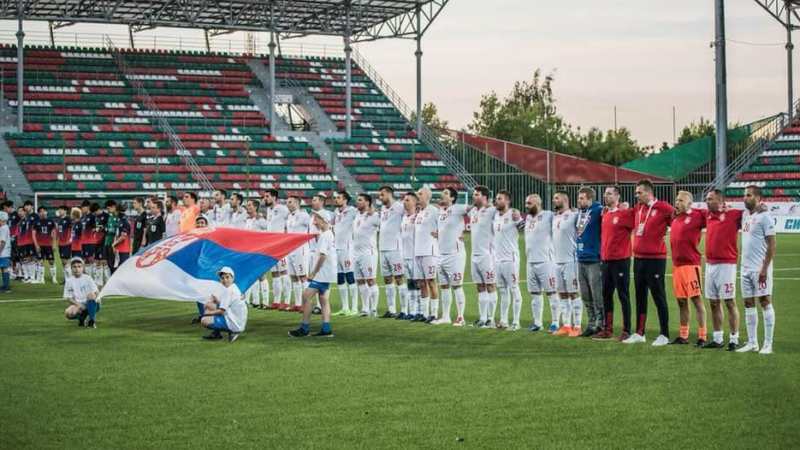 Art fudbal reperezentacija treća u Moskvi 1