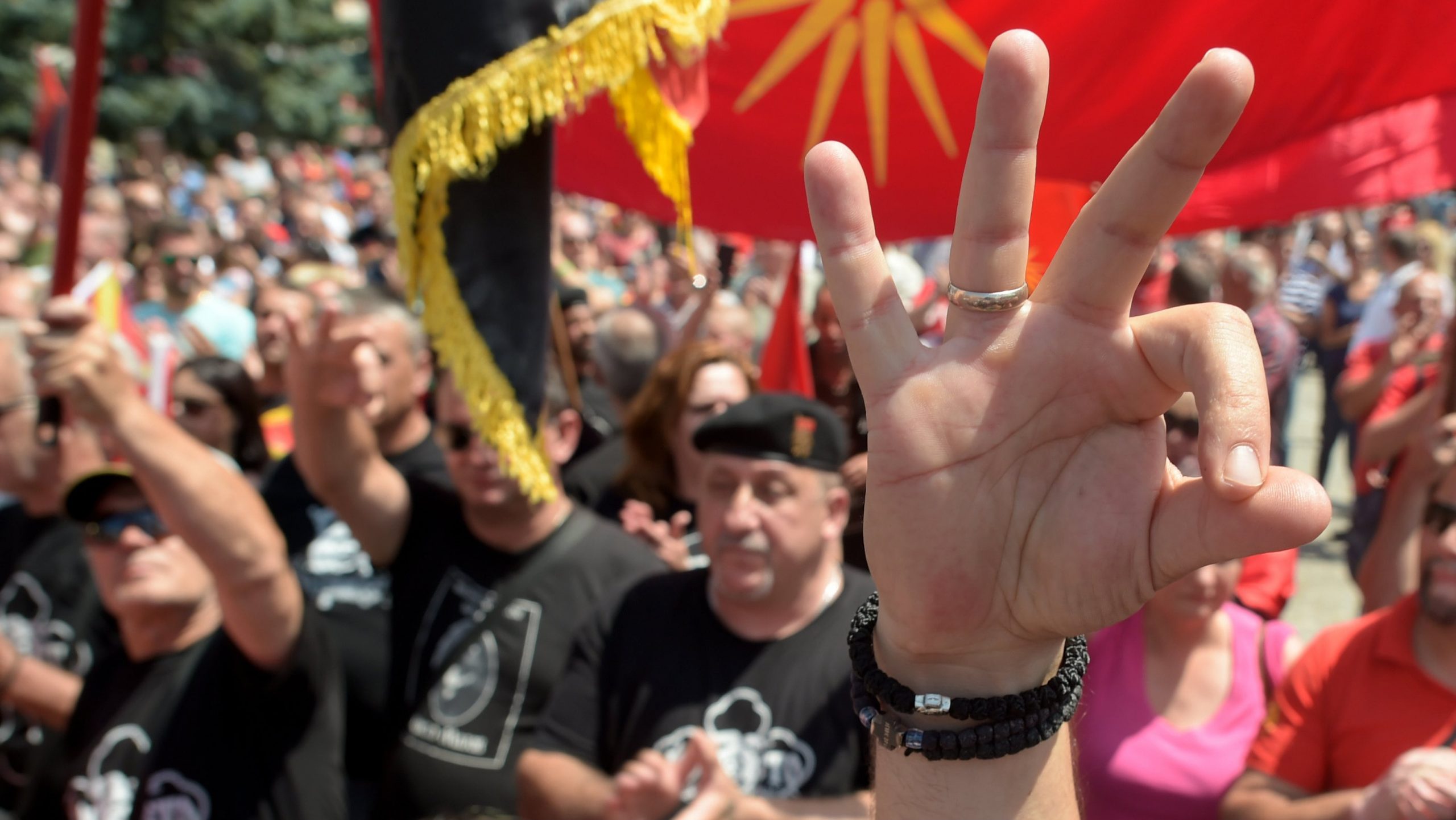 Demonstranti najavili blokadu Sobranja 1