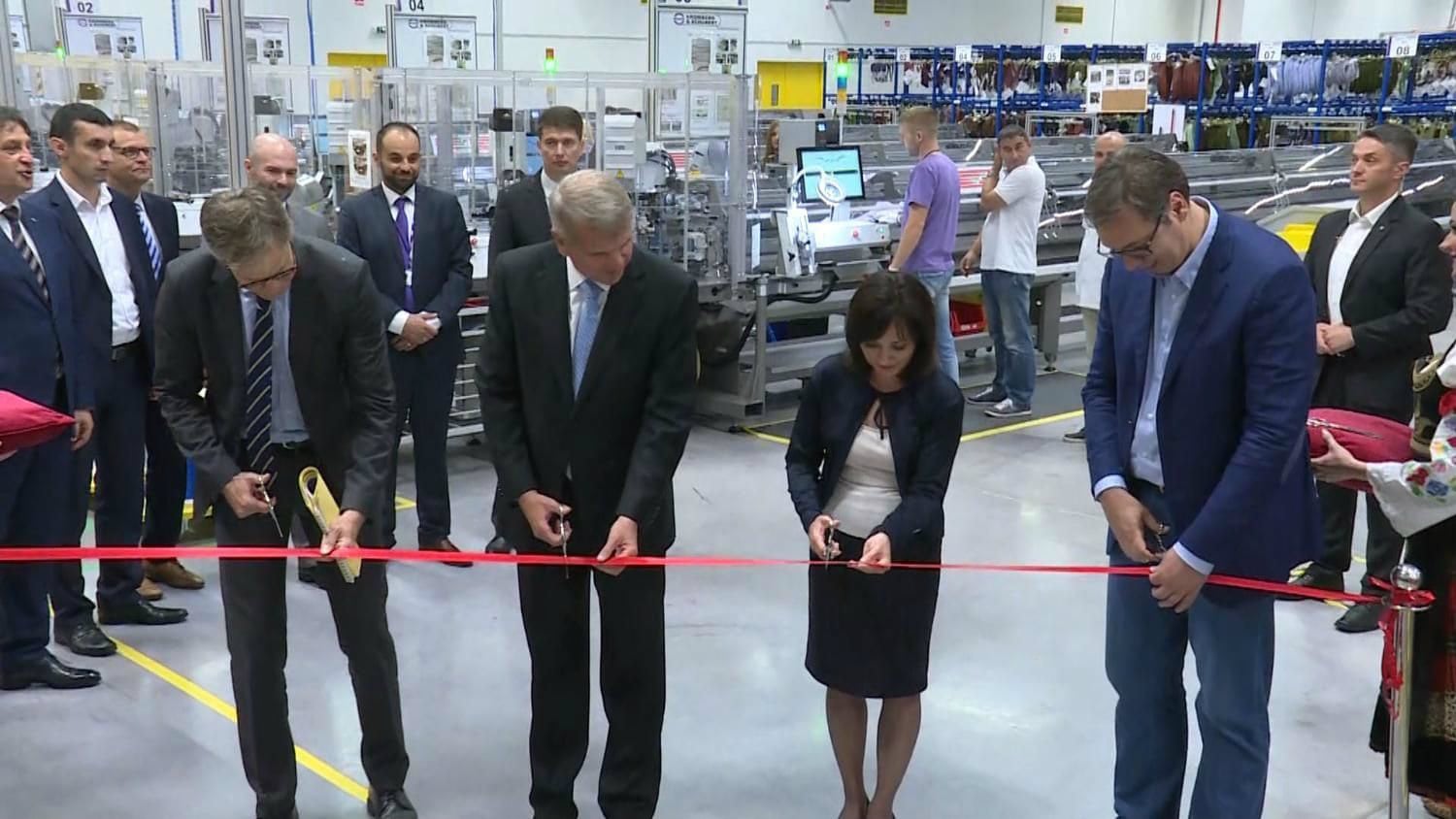 Kompanija Kromberg i Šubert otvorila fabriku u Kruševcu 1