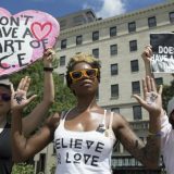 Masovna hapšenja ispred Senata SAD 12