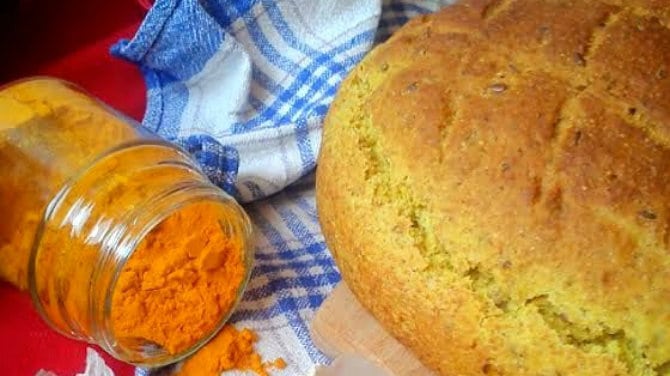 Recept nedelje: Hleb sa kurkumom 1