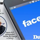 Britanski ambasador Denis Kif odgovara 4. jula na Fejsbuku 5