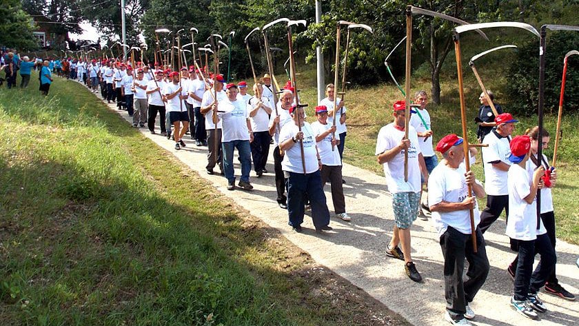 Oboren rekord u broju učesnika Kosidbe na Plavincu 1 Oboren rekord u broju učesnika Kosidbe na Plavincu 1