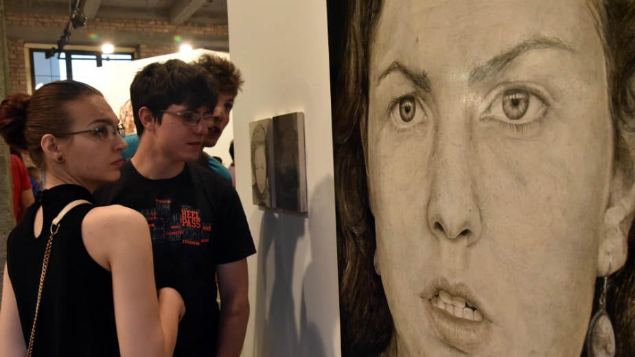 Izložba "Mladost 2018" Niš art fondacije otvara se u Beogradu 1