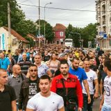 Protesti u Lazarevcu zbog hapšenja grupe mladića 10