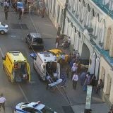 Moskva: Taksista uleteo među pešake 7