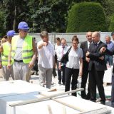 Đorđević i Mondoloni obišli radove na Spomeniku zahvalnosti Francuskoj 14