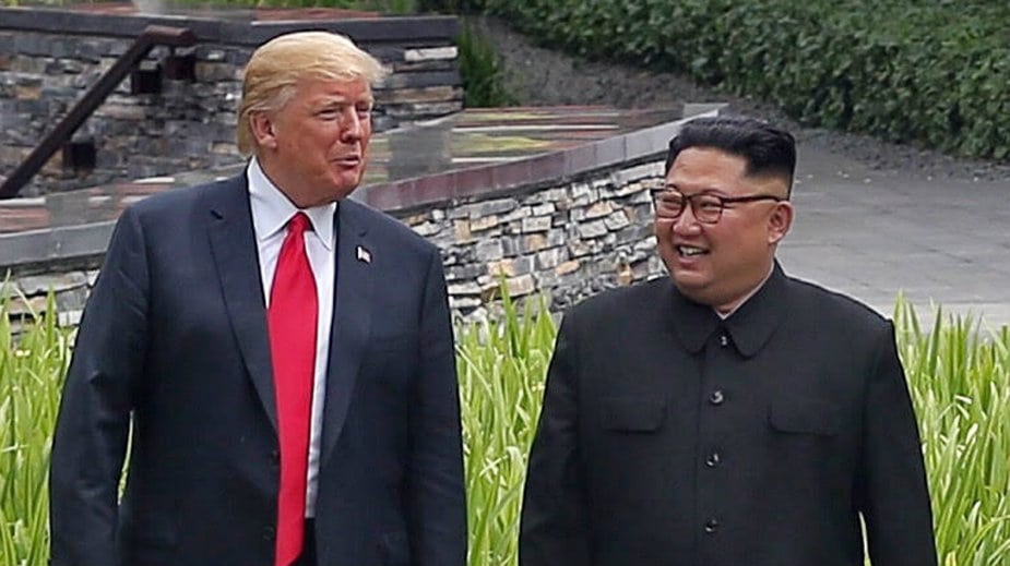 Susret Trampa i Kim Džong Una krajem februara 1