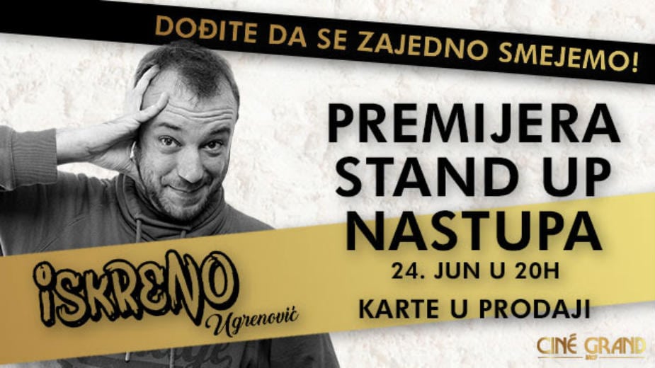 Stand up veče sa Filipom Ugrenovićem 1