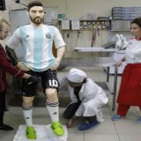 Moskovski poslastičari napravili čokoladnog Mesija za njegov 31. rođendan 4