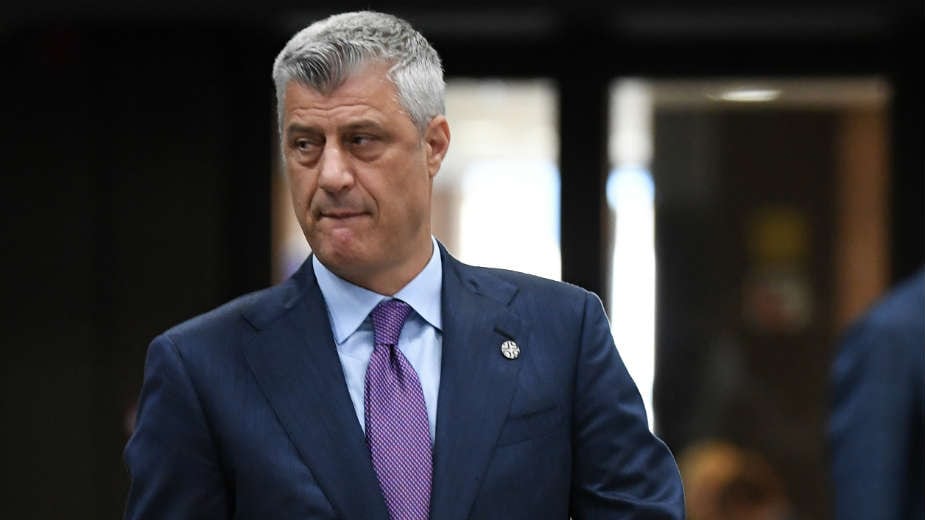 "Crvene linije" Hašima Tačija za unutrašnju upotrebu 1