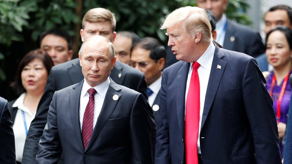 Vladimir Putin i Donald Tramp