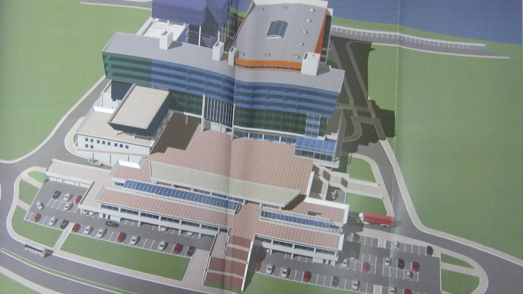 Zašto su stanarima Stepe obećane škole i vrtići, a dobijaju crkvu 2 Projekat naselja na kome se vidi moderan kompleks koji je trebao da bude na mestu na kojem se danas gradi crkva