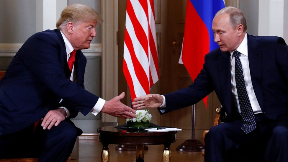 Predsednik Tramp i Putin u Helsinkiju, 16. jul 2018