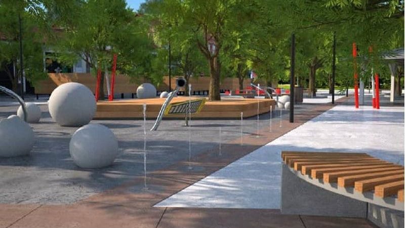 Bašta dobija fontanu 1