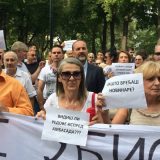 Održan sedmi protest Pokreta slobodnih građana 2