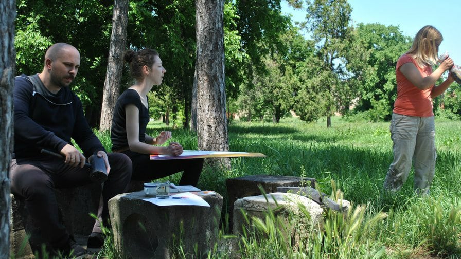 Slikanje u prirodi - 39. Susret akvarelista 1 Slikanje u prirodi - 39. Susret akvarelista 1