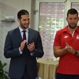 Osvajači medalja na Mediteranskim igrama na prijemu kod Udovičića 4