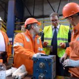 Vučić u poseti smederevskoj Železari 8