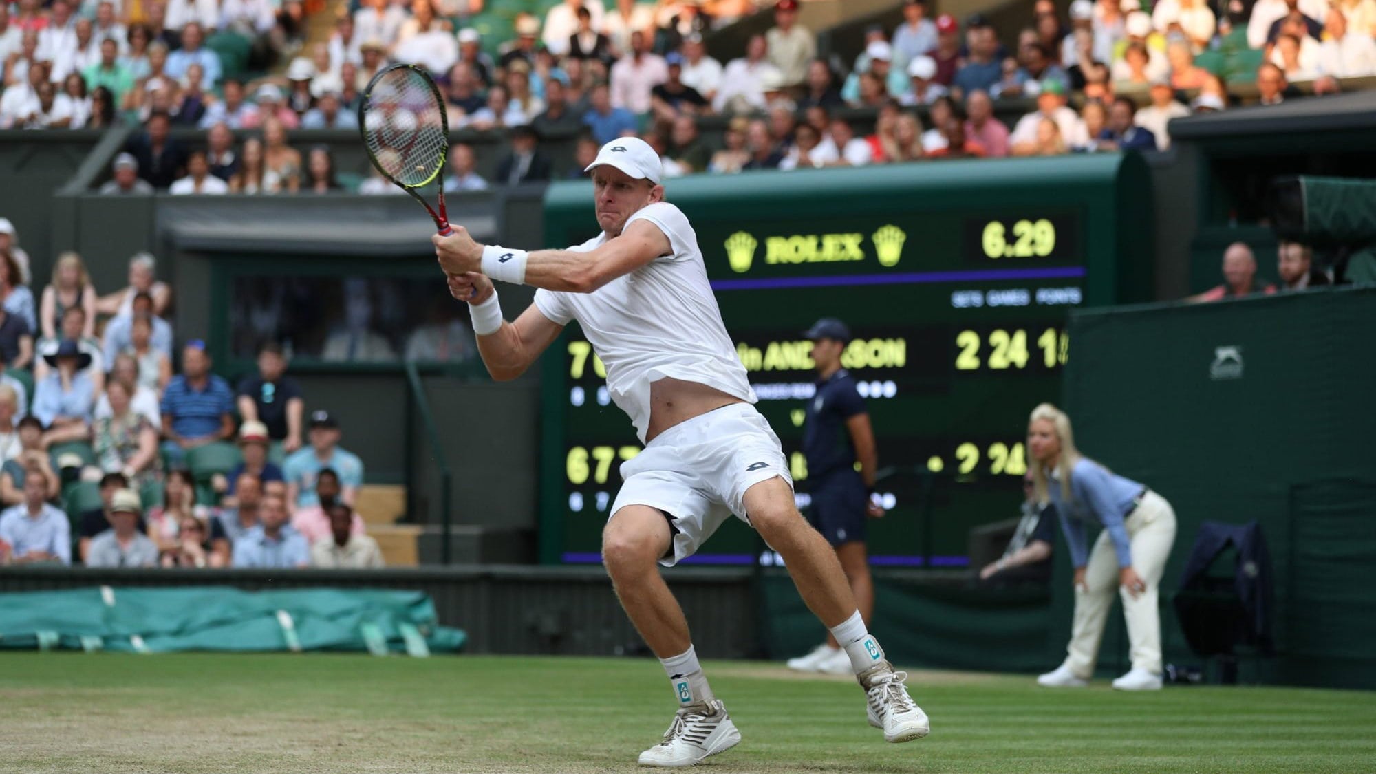 Pobeda Andersona posle šest i po sati igre 1