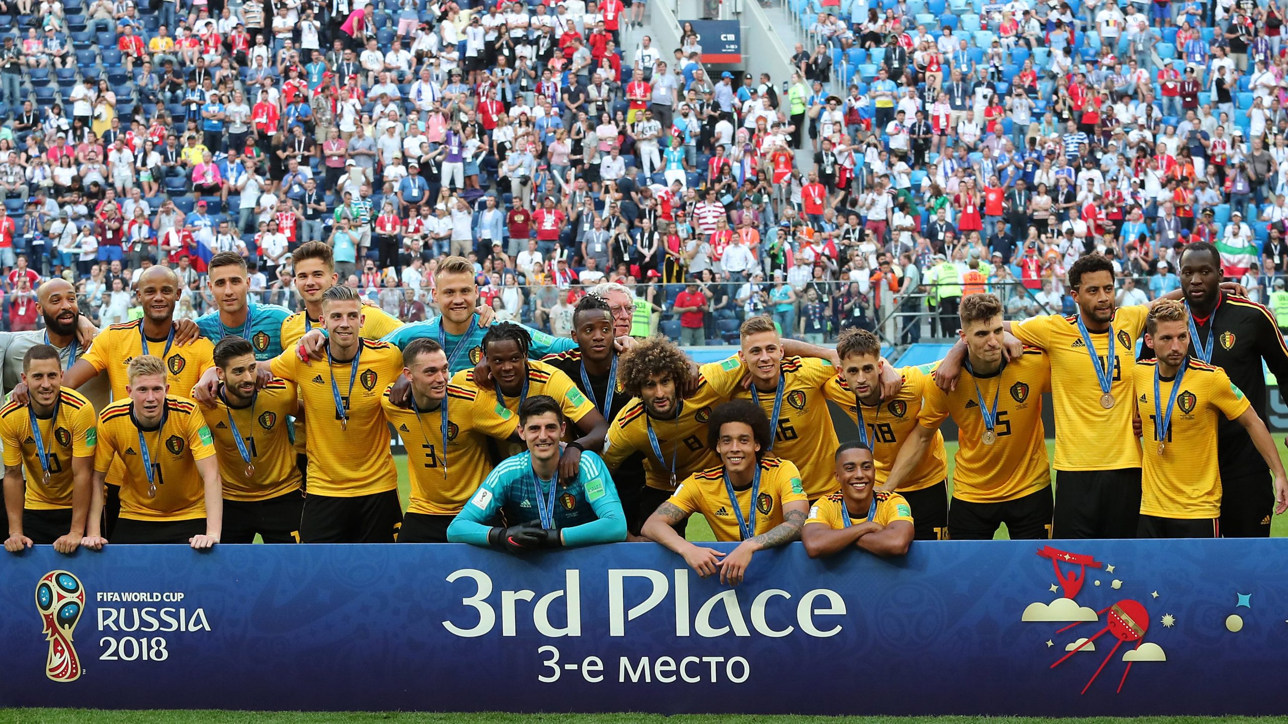 Belgijski fudbalski pečat u Rusiji 1