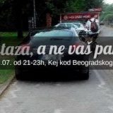 Protest biciklista u subotu kod Beogradskog sajma 2