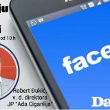 V.d. direktora JP "Ada Ciganlija" odgovara 02. avgusta na pitanja na Fejsbuku 2