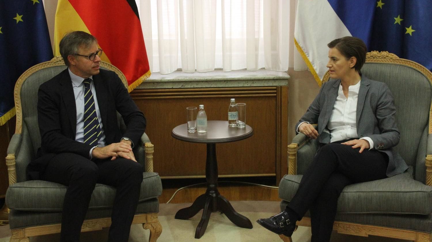 Ditman u oproštajnoj poseti kod Brnabić 1