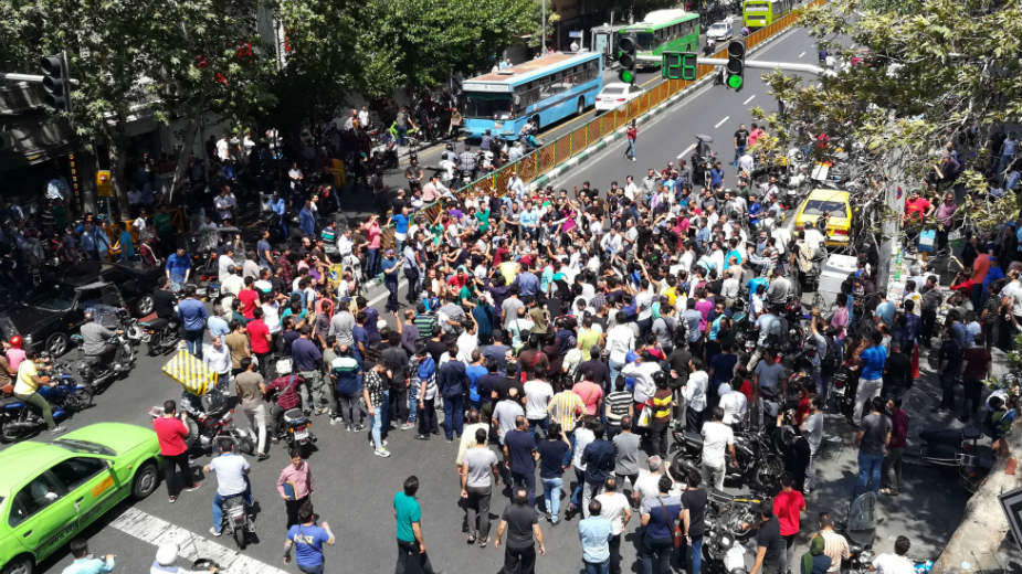 Sukobi na protestima zbog vode u Iranu 1