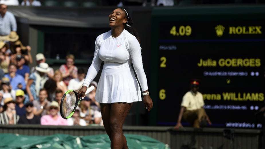 Serena Vilijams u finalu Vimbldona 1